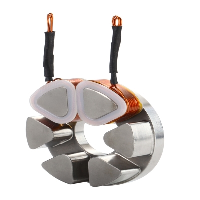 soft magnetic composite rotors for pump motors